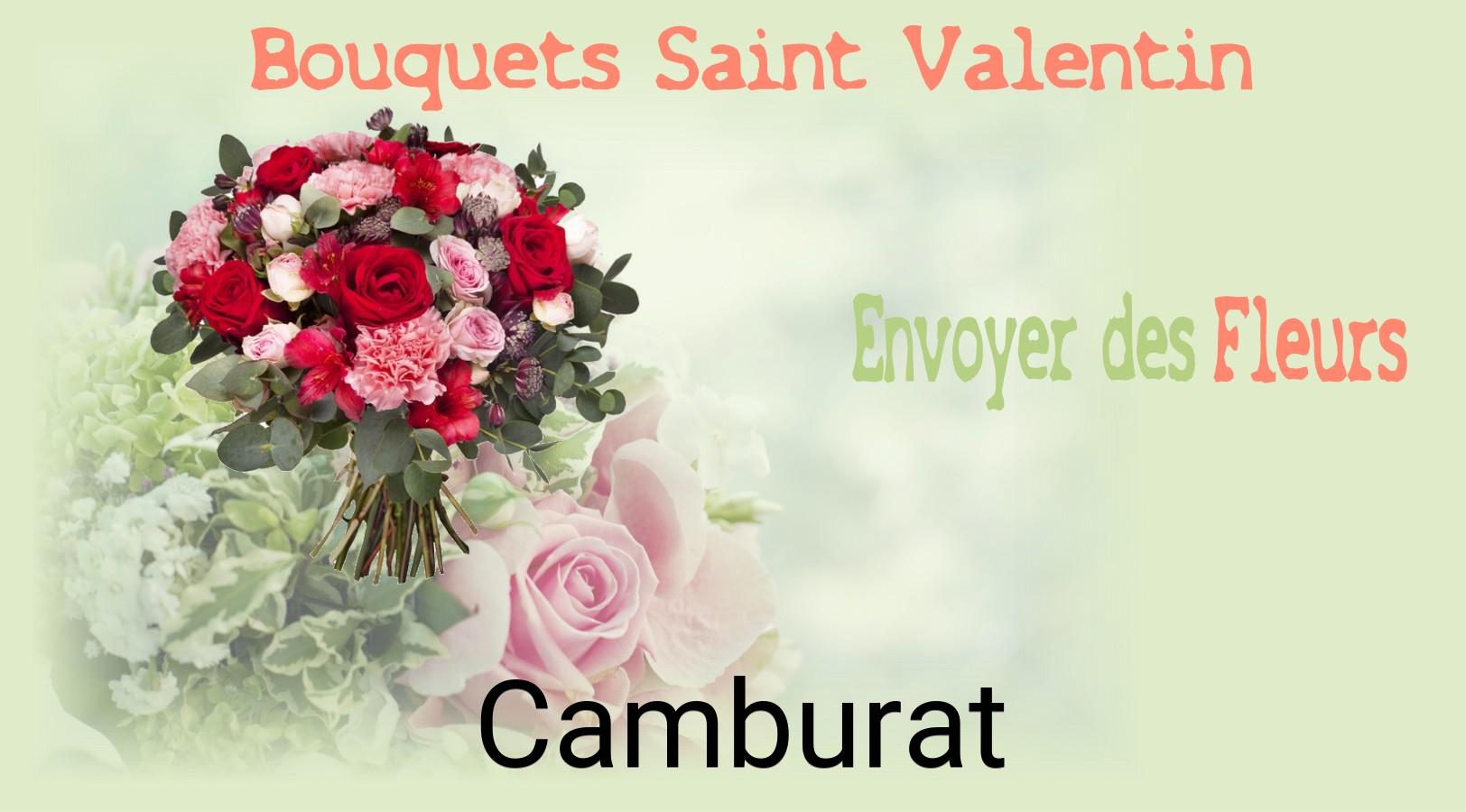 Roses de Saint-Valentin livrées à Camburat